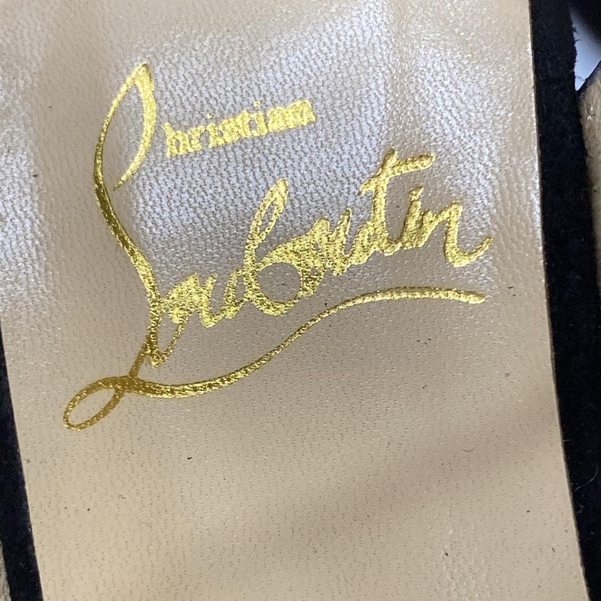 クリスチャンルブタン サンダル