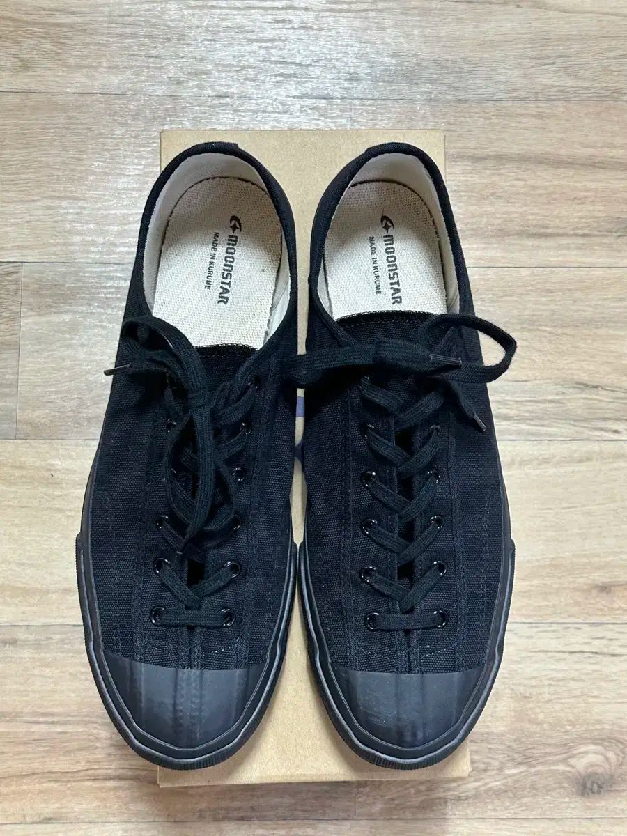 ムーンスター ジムクラシック ブラック モノ スニーカー