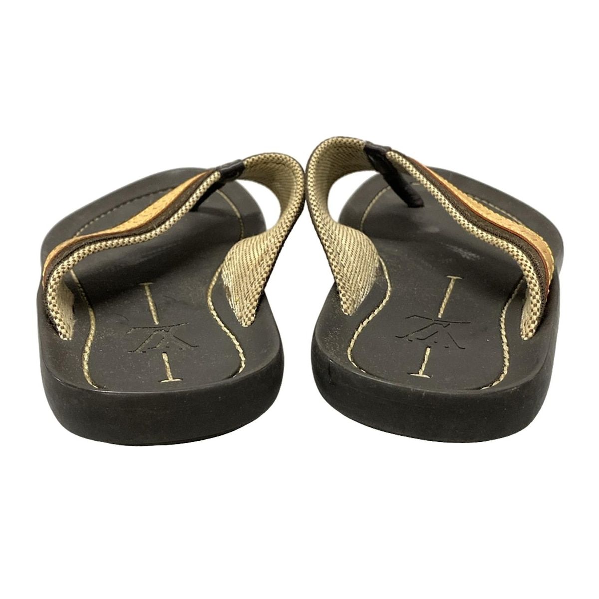 黒×ベージュ コットン