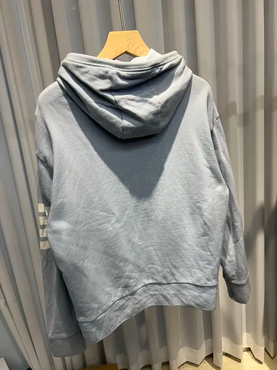 斜めボーダー ライトブルー