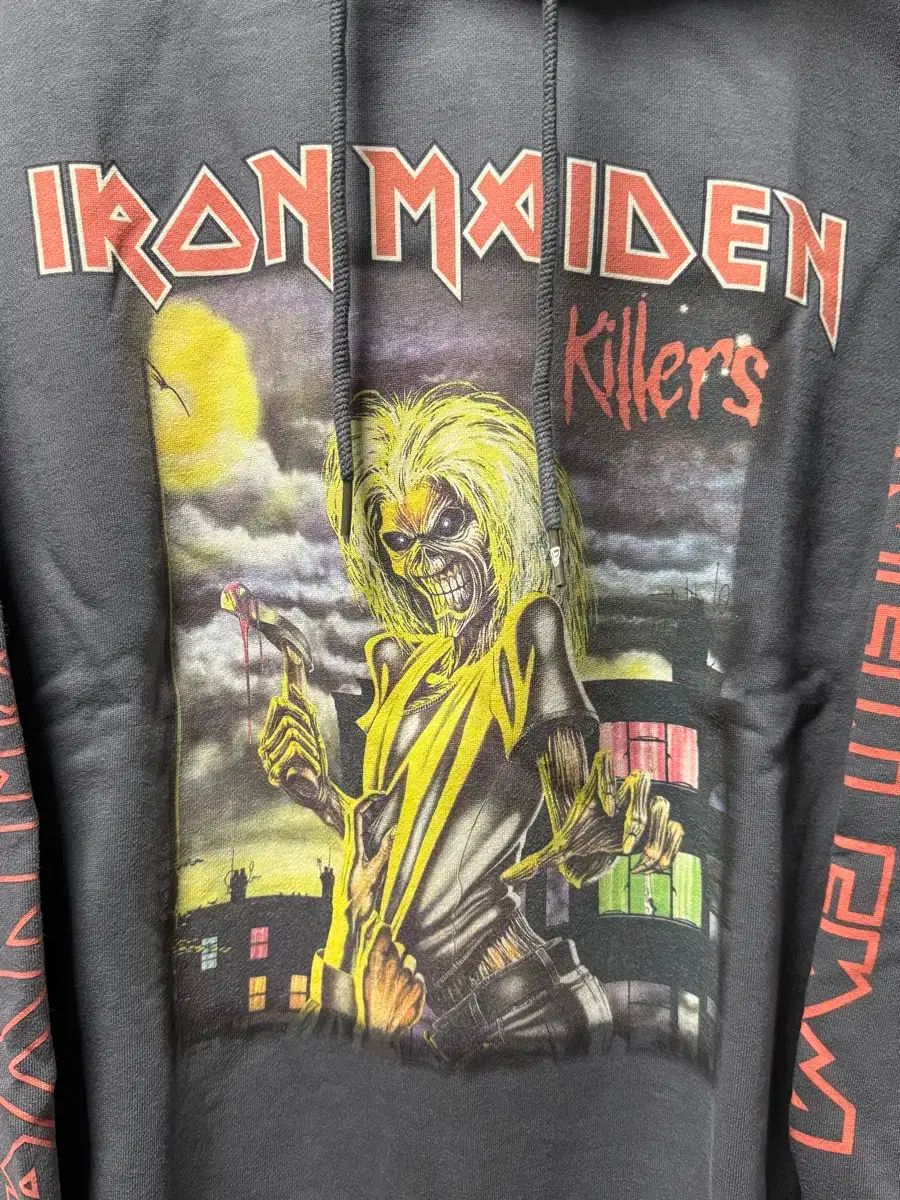 ERA x アイアンメイデン フーディー Tシャツ