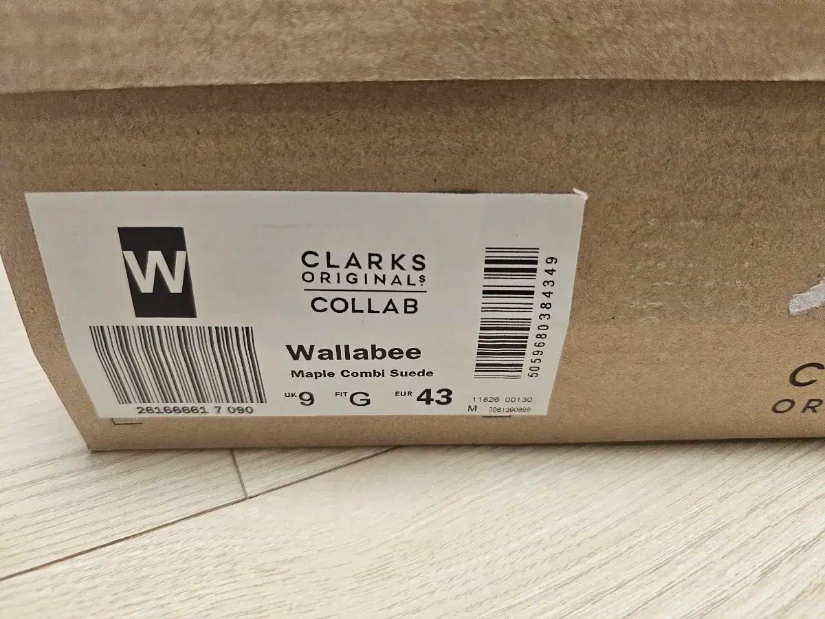 ディスイズネバーザット ディネ댓 クラークス ワラビー 280 43 UK 9