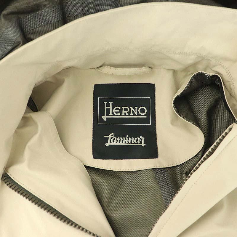 ヘルノ HERNO ヘルノラミナー IM013DL GORE-TEX コート フード 42 オフホワイト /MI OS - メルカリ