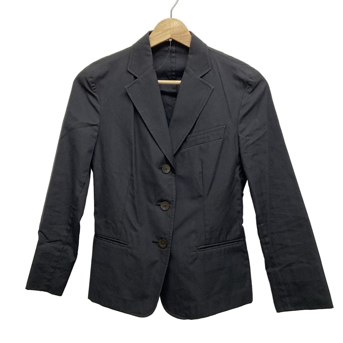 GUCCI グッチ ジャケット サイズ38 S レディース - 0526 WG418 黒 シルク混