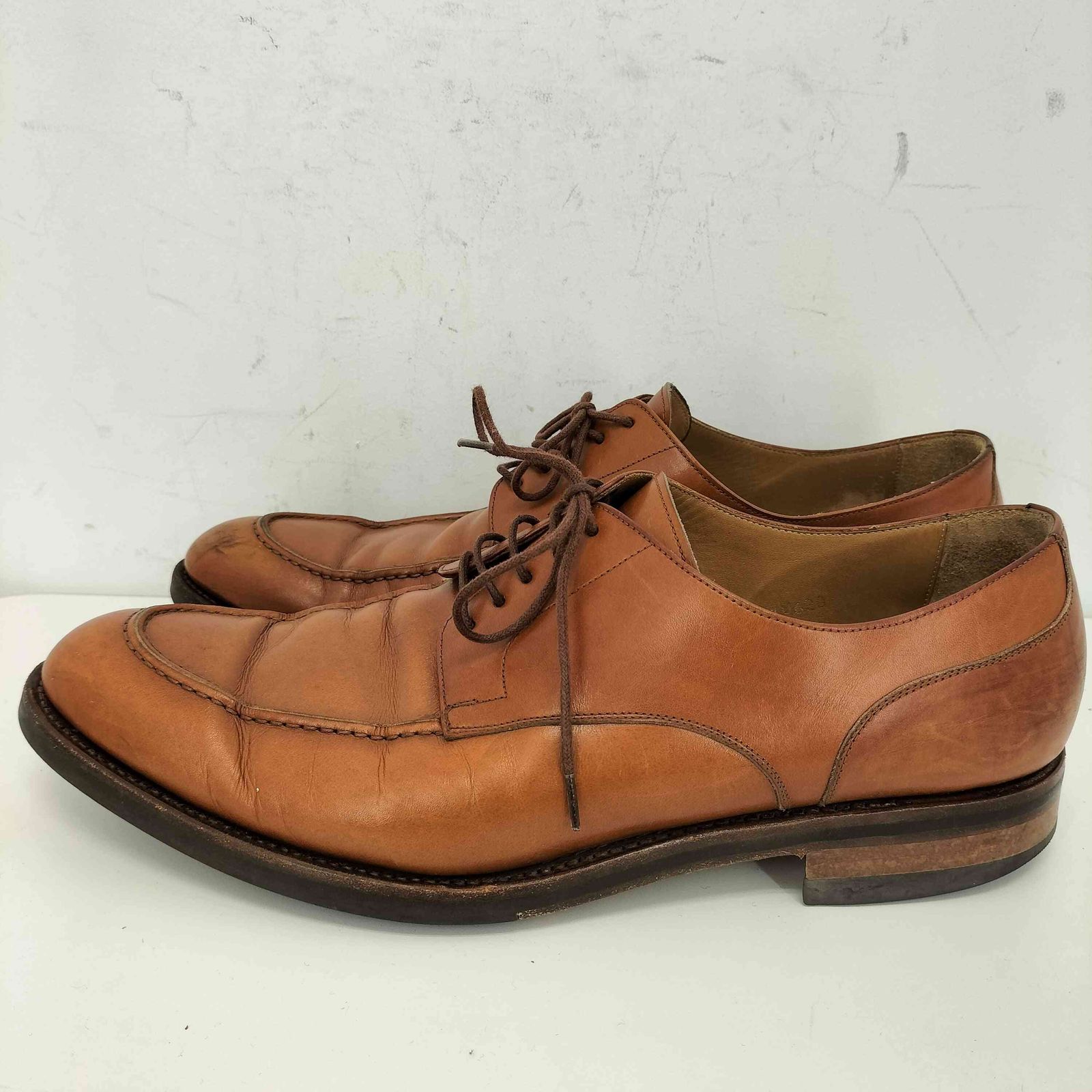 ヤンコ yanko Uチップ レザーシューズ 革靴 メンズ 8 1 2