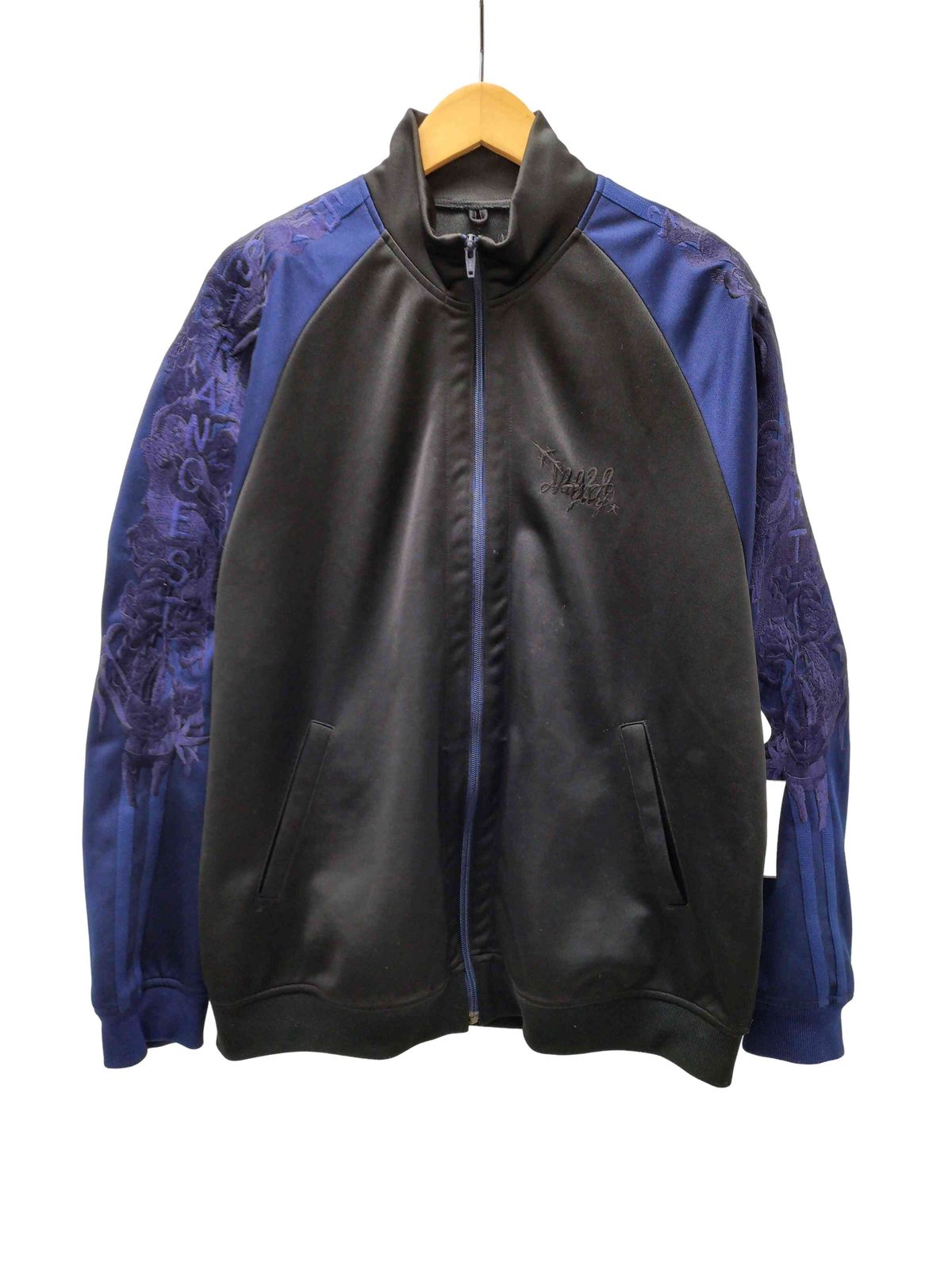 ダブレット doublet 20SS CHAOS EMBROIDERY TRACK JACKET カオス 刺繍 ジップアップ トラック ジャケット メンズ JPN L