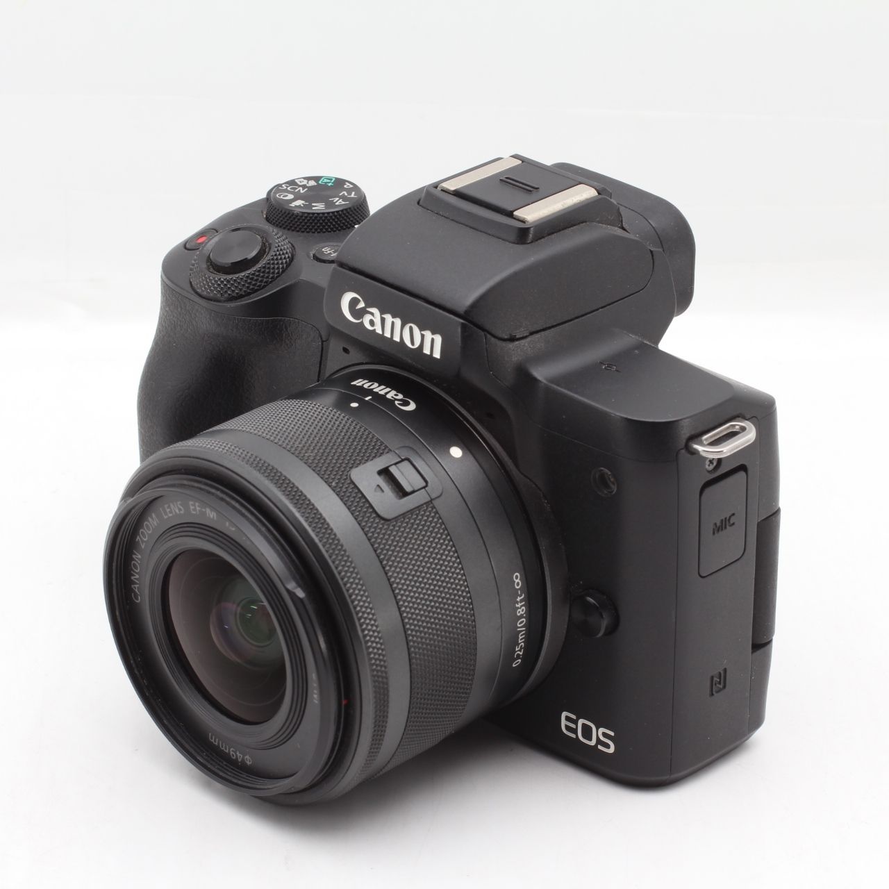  Canon キャノン EOS Kiss M レンズキット ブラック EF 15 45 mm F 3 5 6 IS STM 付属 ミラーレス一眼 デジタルカメラ