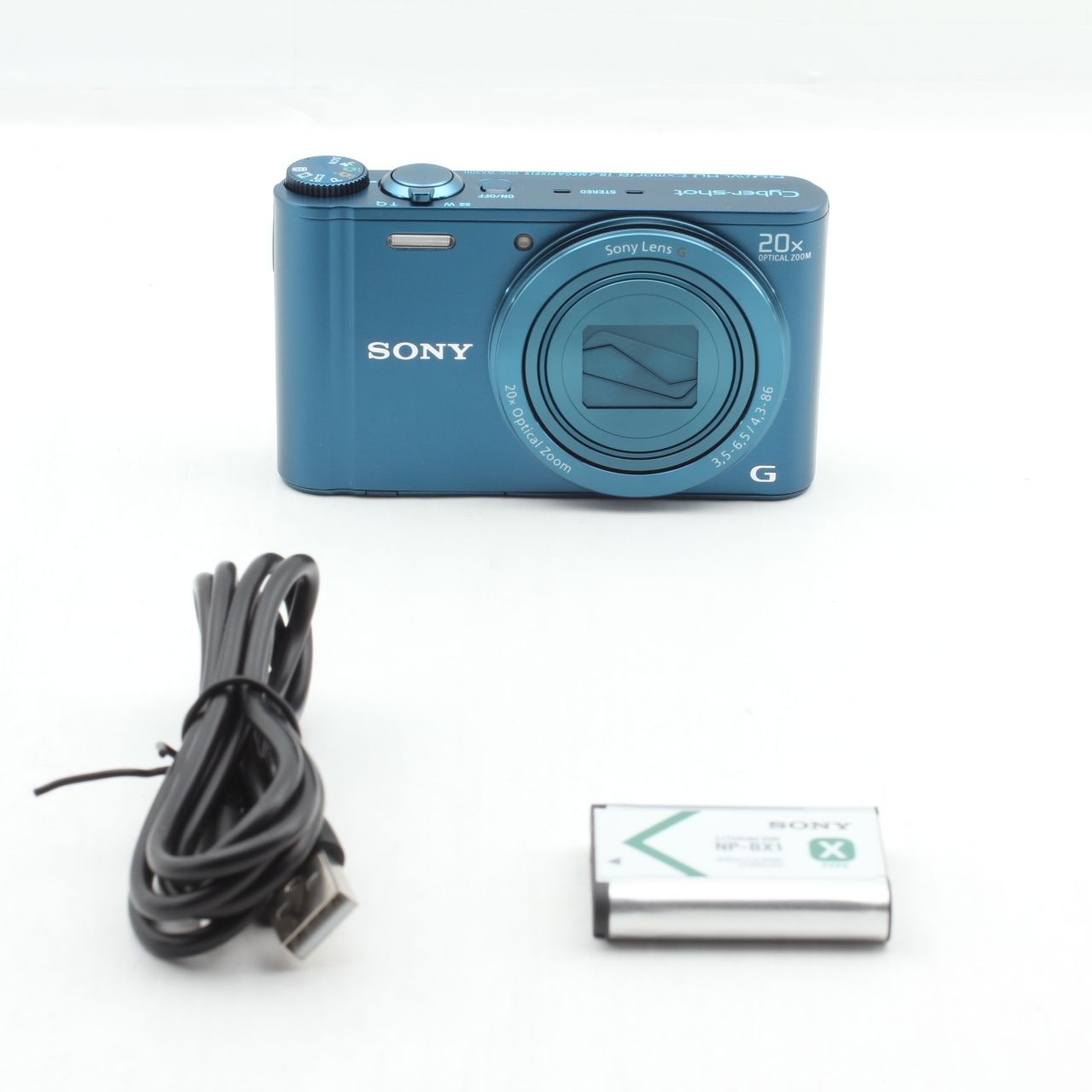 SONY ソニー コンパクトデジタルカメラ DSC-WX300 ブルー