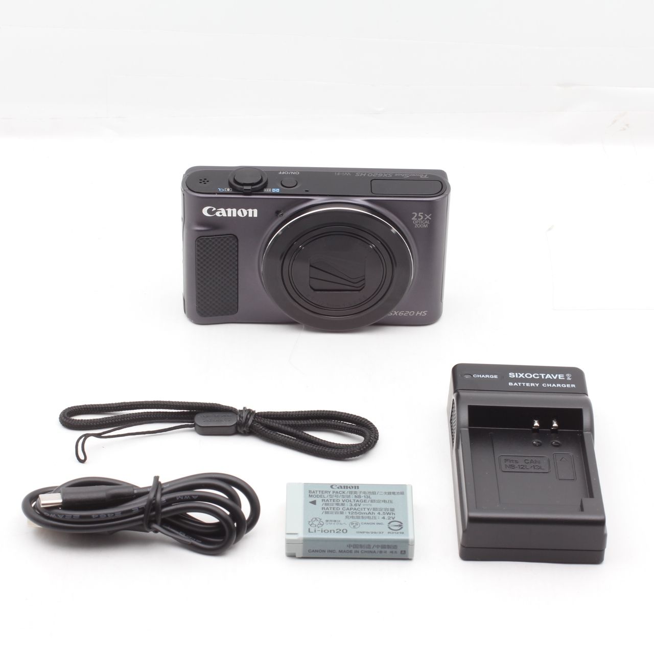 Canon キャノン PowerShot SX620 HS ブラック