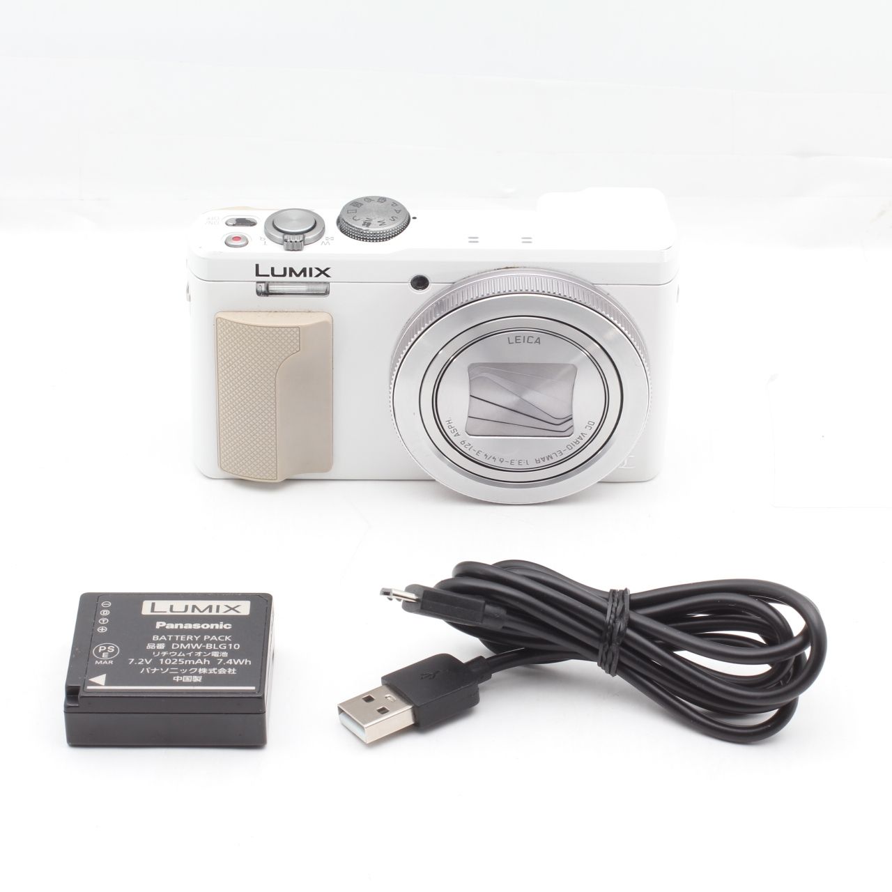 Panasonic パナソニック コンパクトデジタルカメラ ルミックス ホワイト DMC-TZ85
