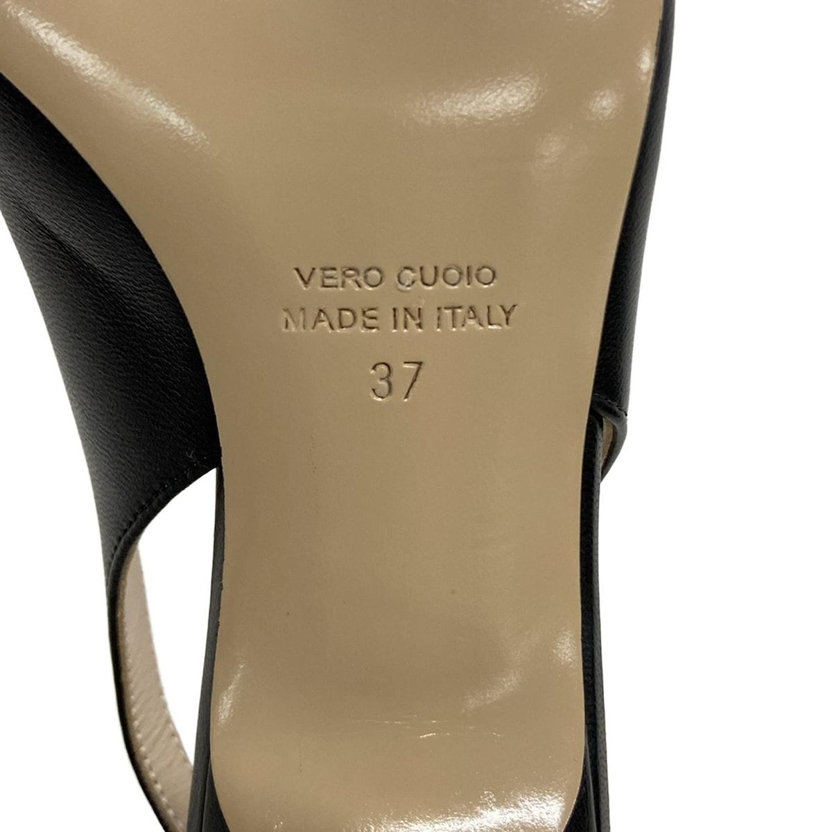 最安価に挑戦！ NEBULONI E. ネブローニ ミュール 37 レディース - 黒 レザー 配送商品は通常配送無料