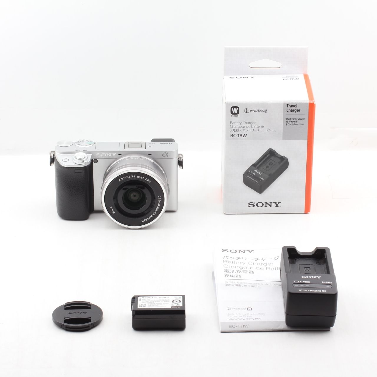 SONY ソニー ミラーレス一眼カメラ α6400 パワーズームレンズ シルバー ILCE-6400L