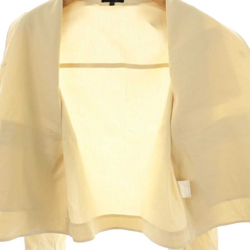 セオリー Theory 25SS GOOD CRUNCH W CASUAL 購入 LS JKT ステンカラー  