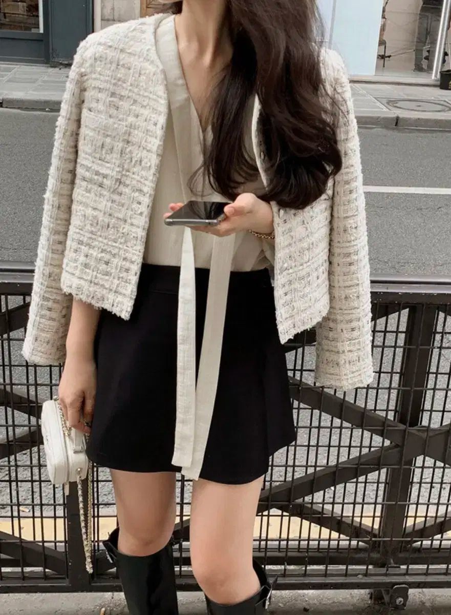 ベニト メルニ グロッシー ツイード ジャケット GULLKHAN_COM