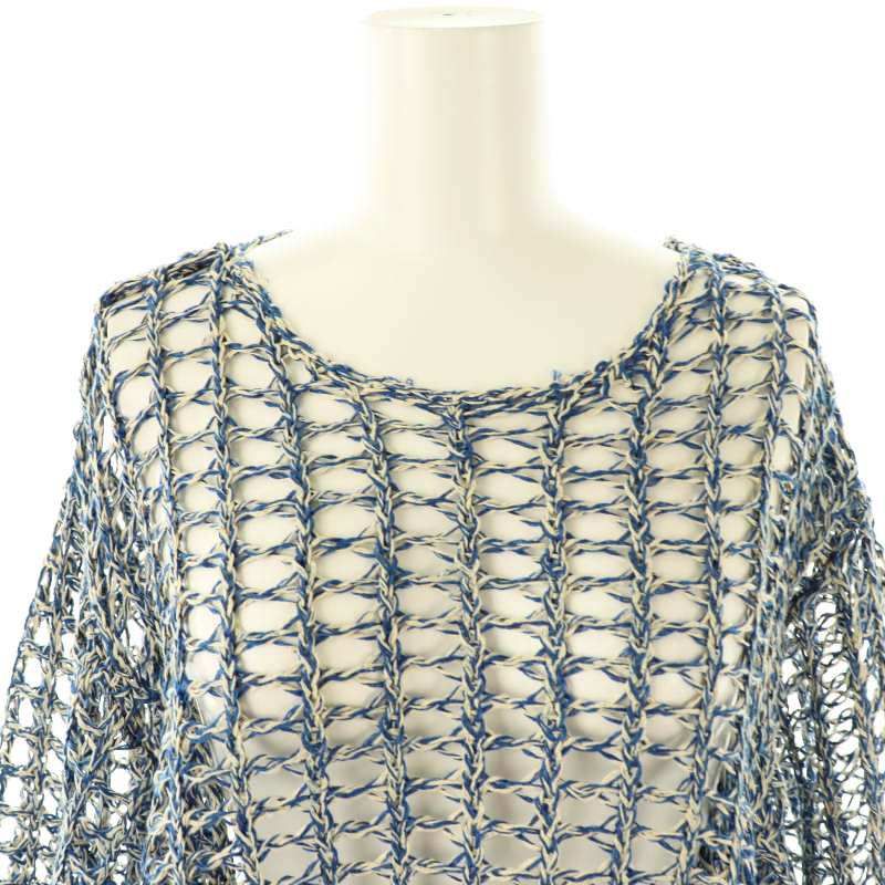 チノ CINOH 25SS クルーネックレースニット セーター プルオーバー