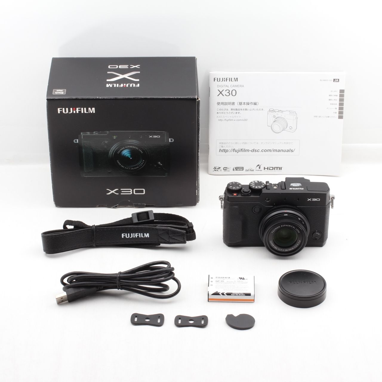 FUJIFILM フジフィルム X30 ブラック FX-X30B