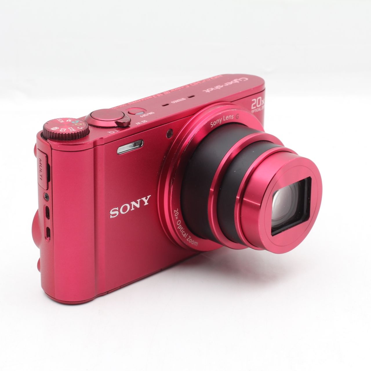 SONY ソニー コンパクトデジタルカメラ Cyber Shot レッド DSC WX 300