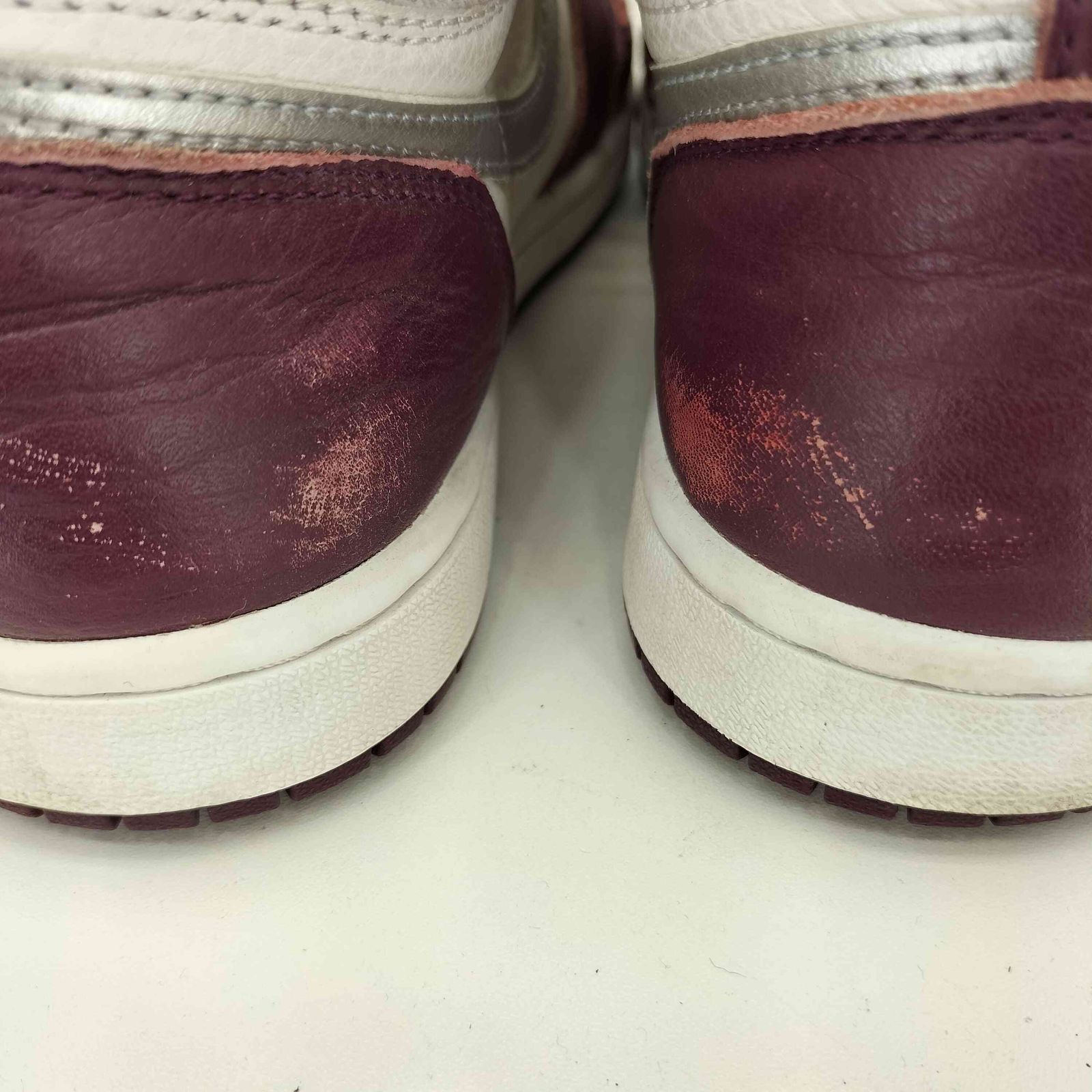 ボルドー ハイカットスニーカー