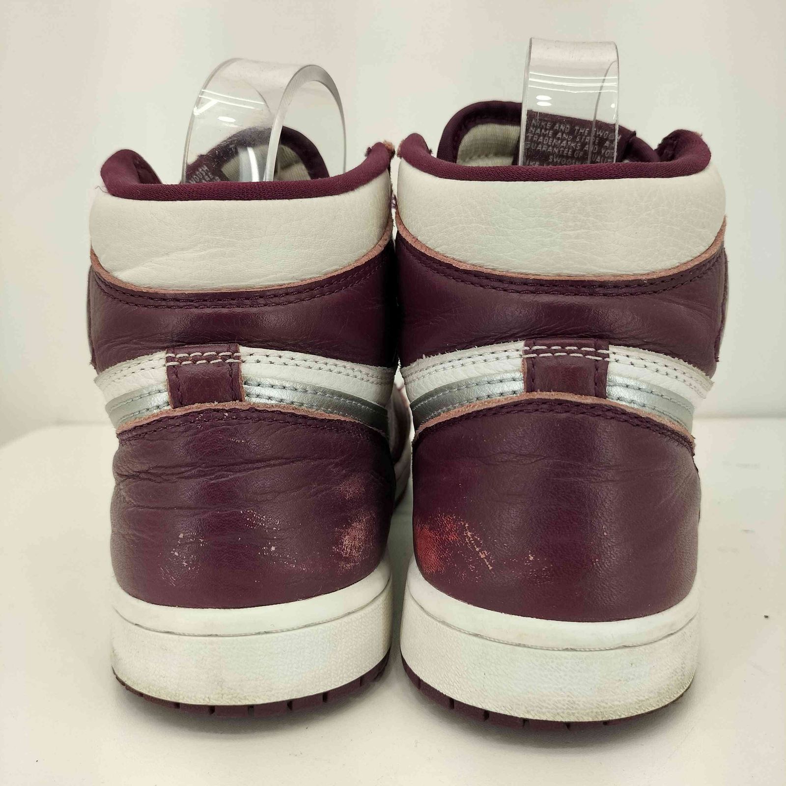  ジョーダンブランド JORDAN BRAND Air 1 High OG Bordeaux エアジョーダン1 ボルドー ハイカットスニーカー レディース 25.5 cm スニーカー 靴