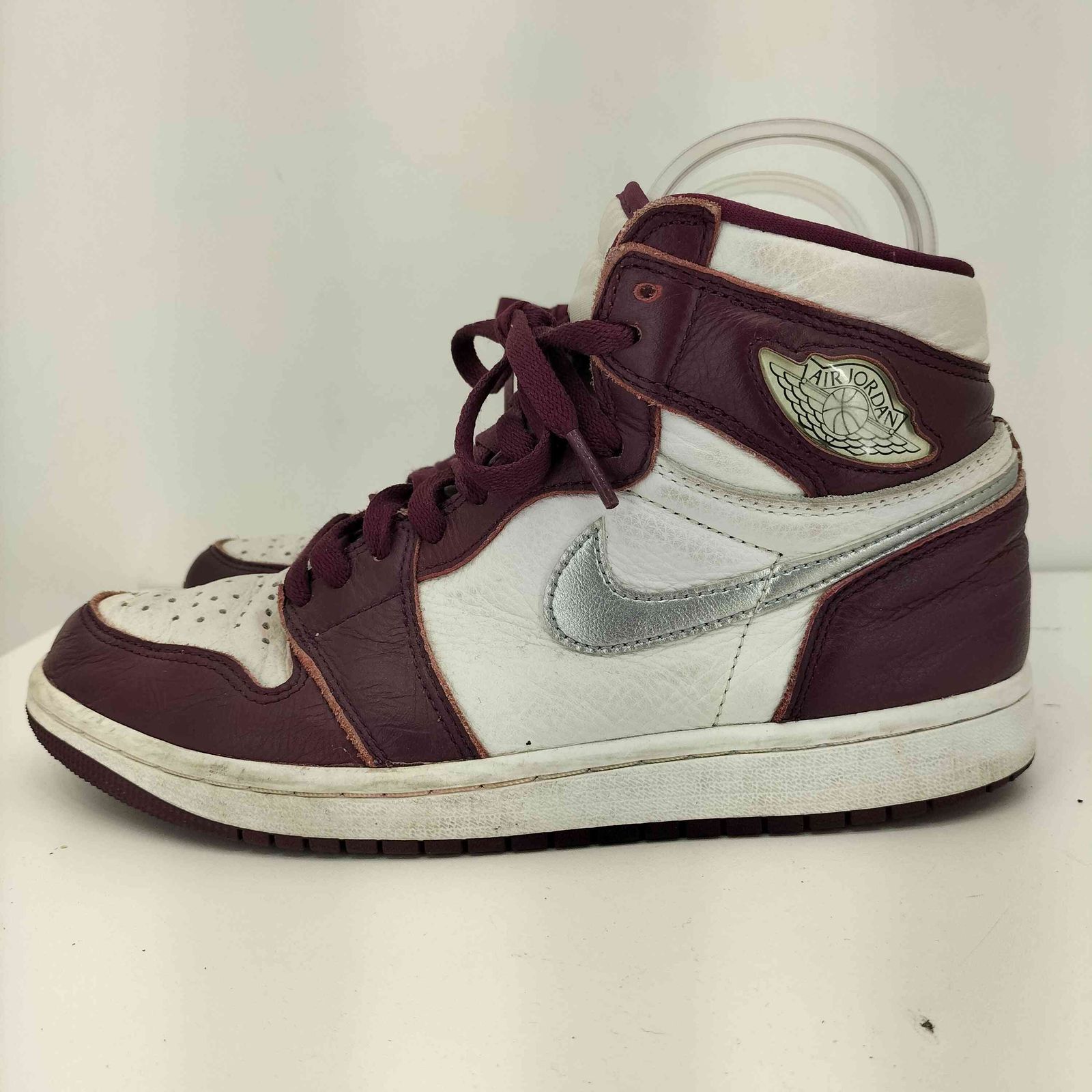 ジョーダンブランド JORDAN BRAND Air Jordan 1 High OG Bordeaux エアジョーダン1 ボルドー ハイカットスニーカー レディース 25.5cm