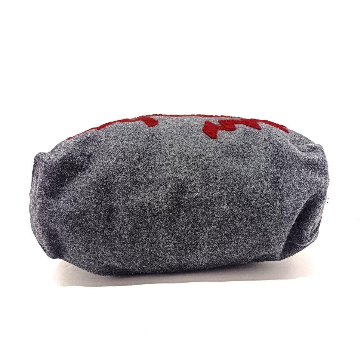 ダークグレー×レッド×黒