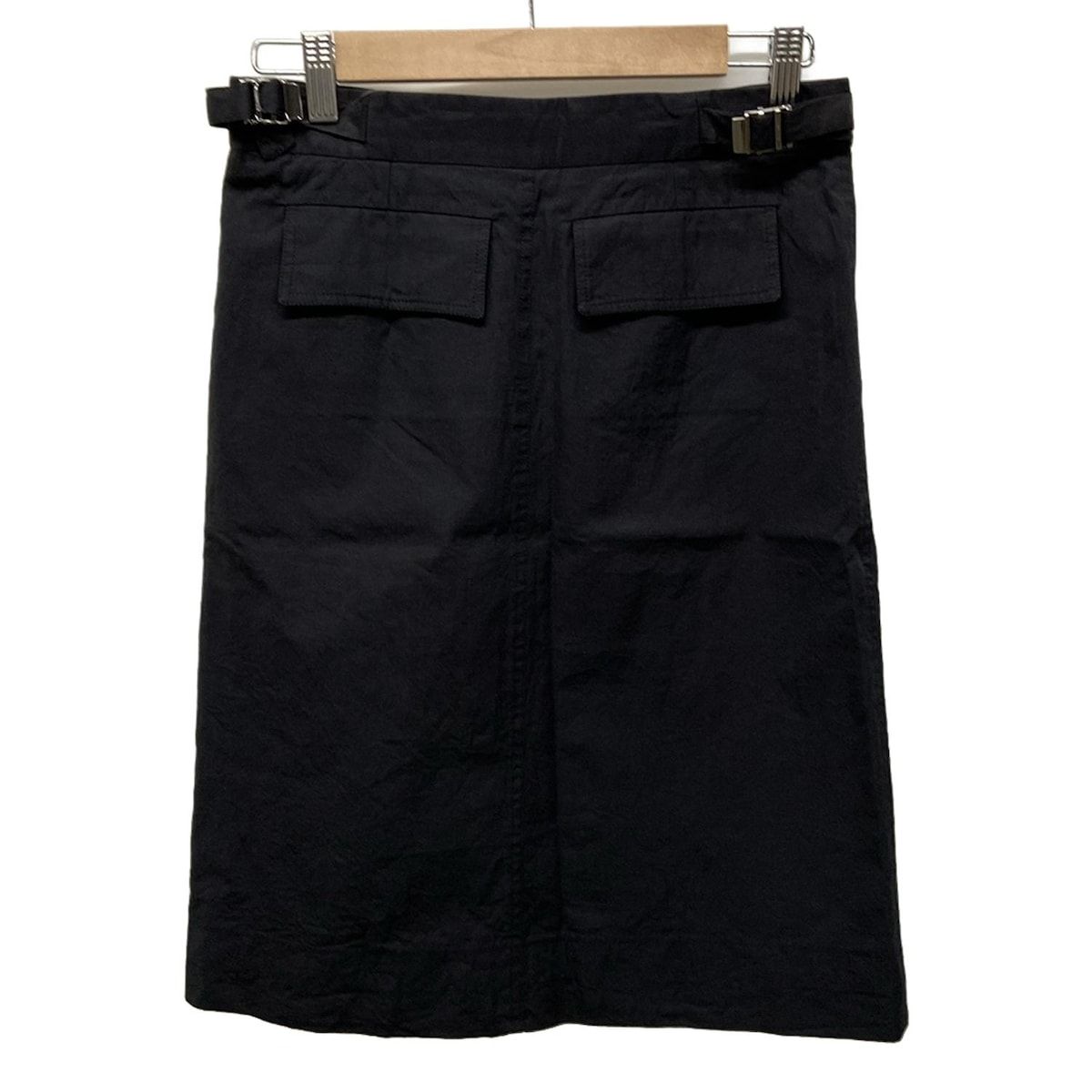 GUCCI グッチ スカート サイズ38 S レディース - 0323 WG418 黒 ひざ丈