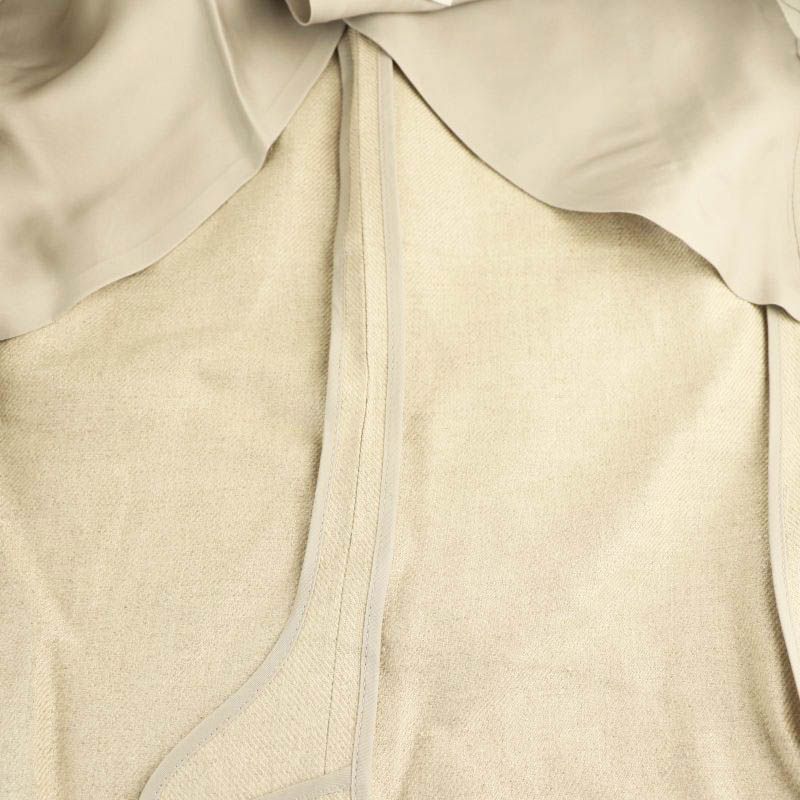 エブール ebure ミディアムリネンツイル ジャケット テーラード 36