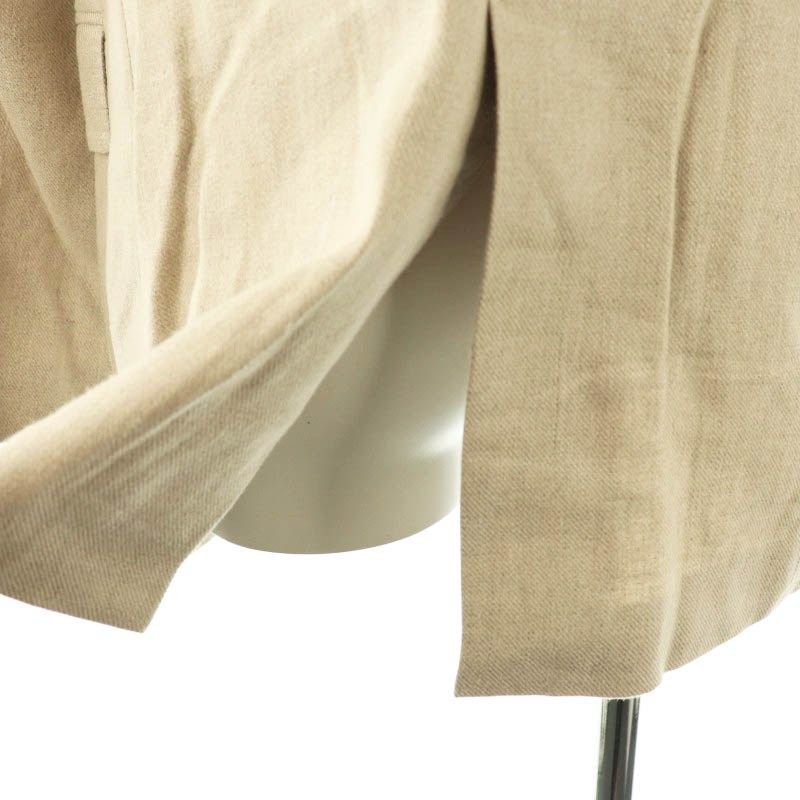 エブール ebure ミディアムリネンツイル ジャケット テーラード 36