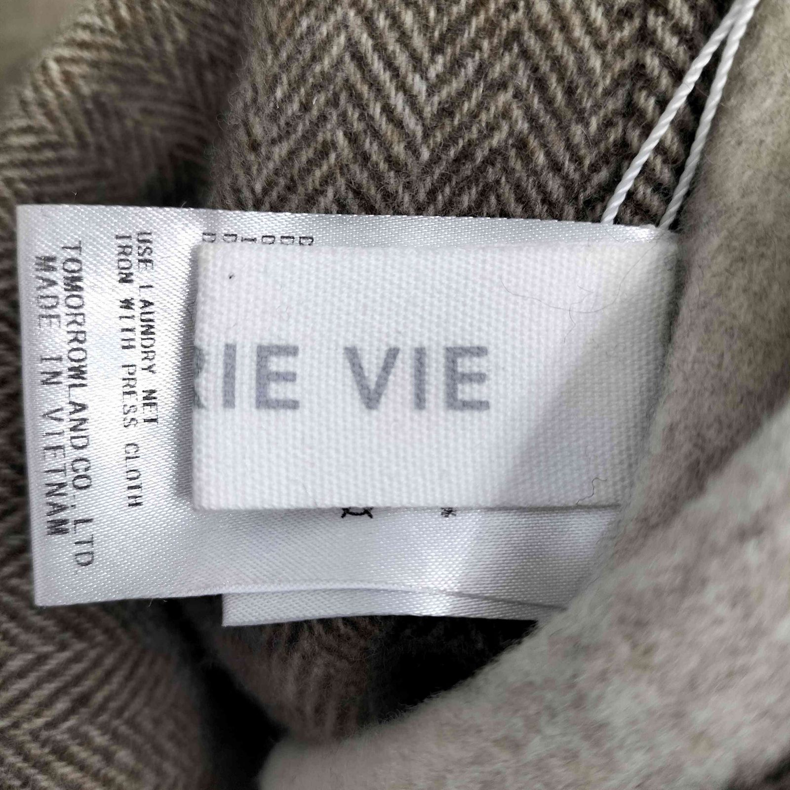 ギャルリーヴィー GALERIE VIE ウールダブルフェイス フーデッドコート レディース 36 GULLKHAN_COM