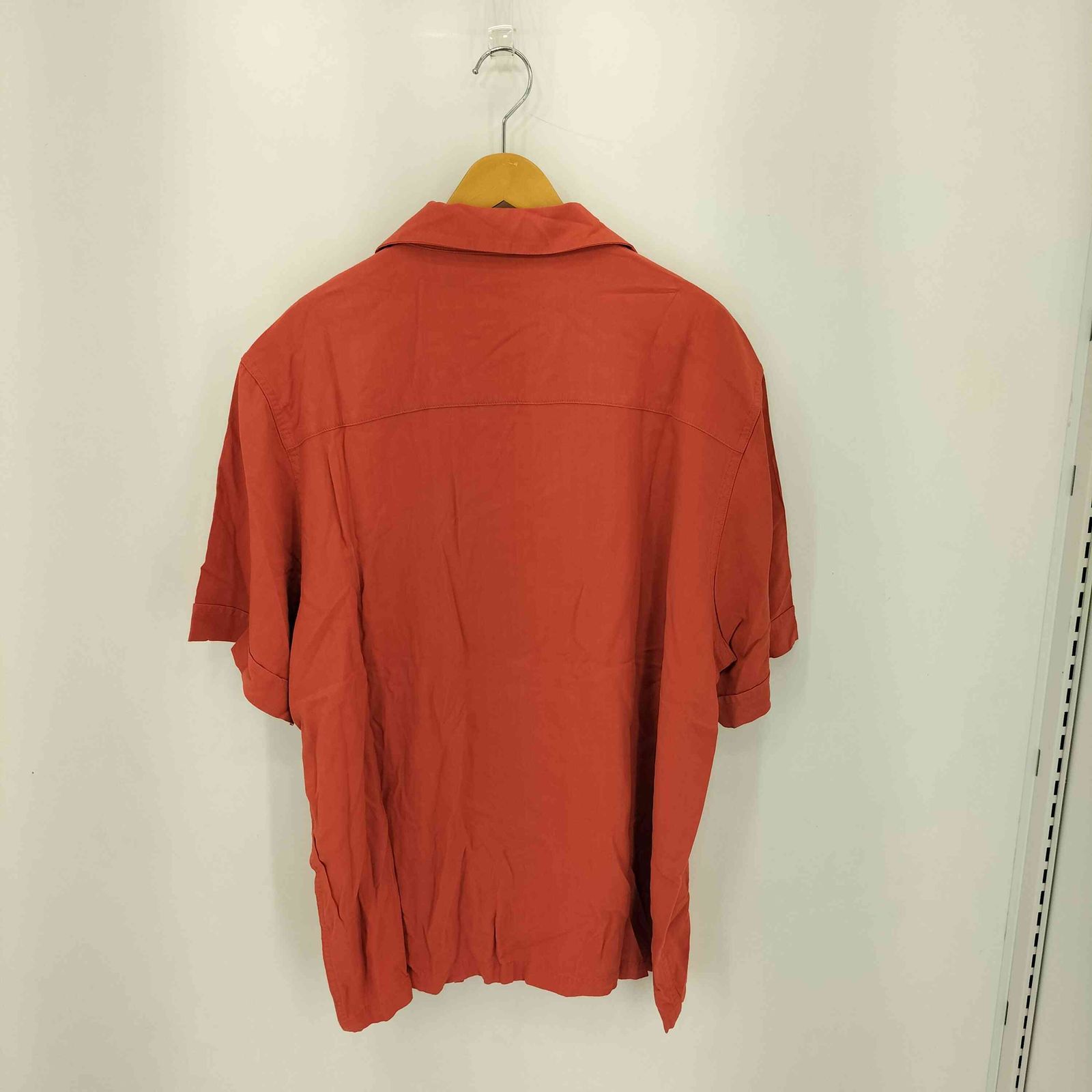 ギャングスタビル GANGSTERVILLE RIPTIDE CLUB S S GUAYABERA SHIRTS レーヨン キューバ グアヤベラ シャツ メンズ import L