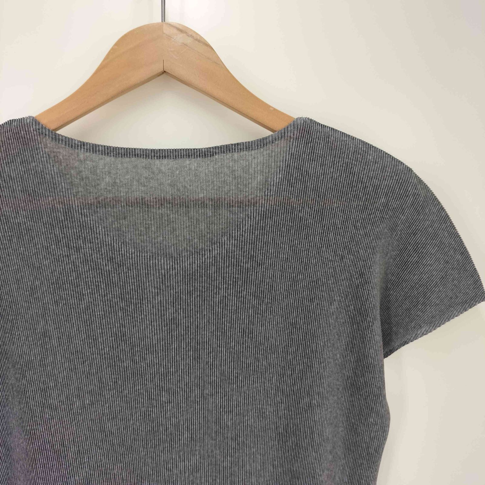  プリーツプリーズイッセイミヤケ PLEATS PLEASE ISSEY MIYAKE プリーツ半袖カットソー レディース JPN 3 タンクトップ トップス