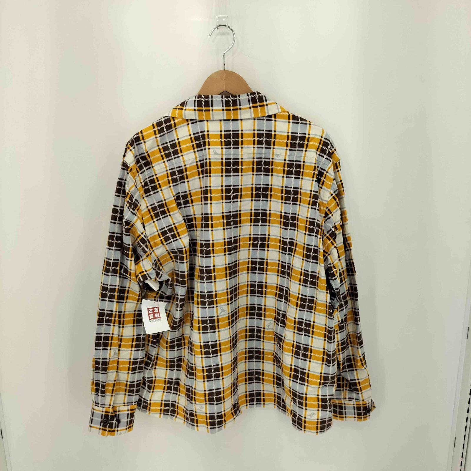 ウィアード WEIRDO WIND UP L S CHECK SHIRTS チェック柄 L S シャツ メンズ import XL