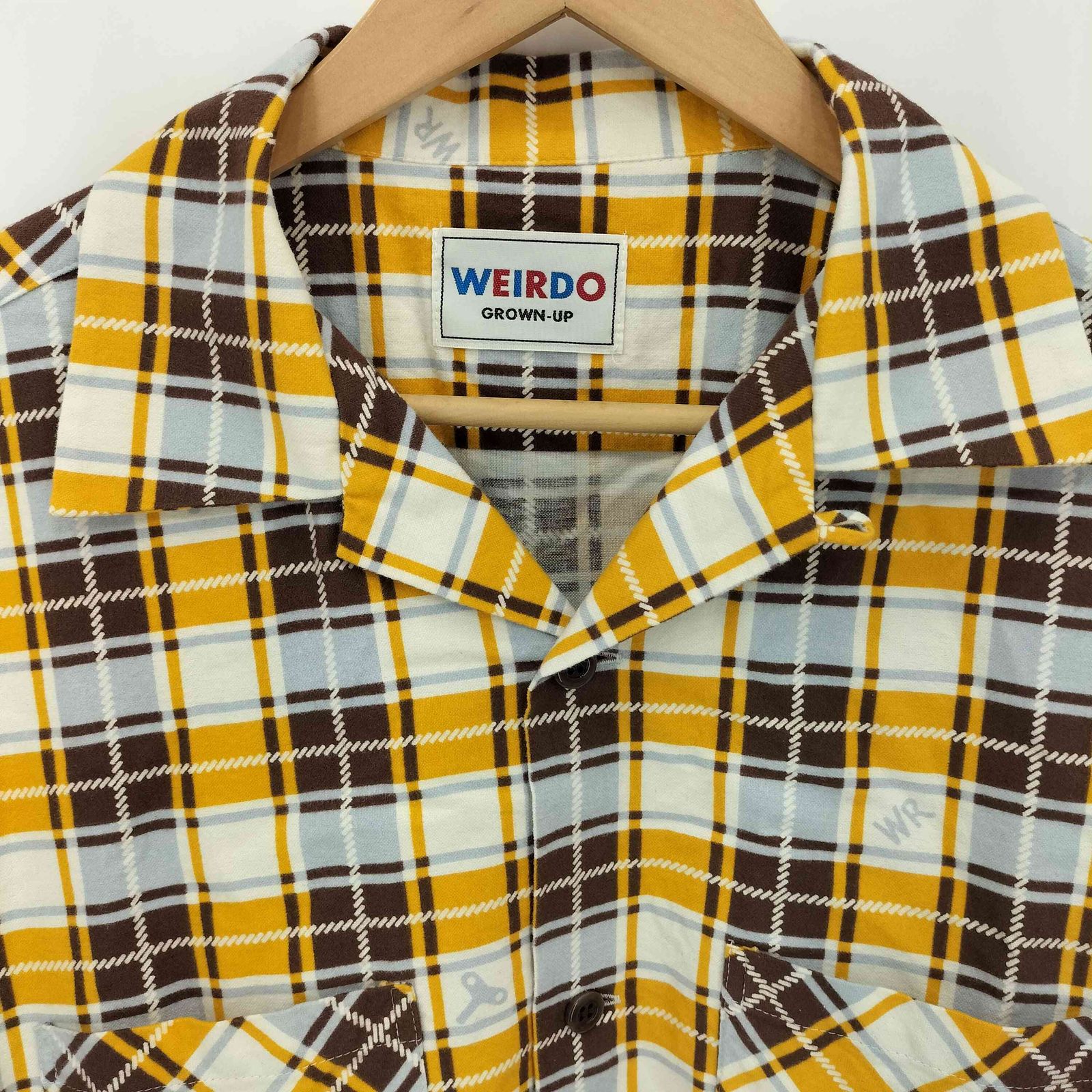 ウィアード WEIRDO WIND UP L S CHECK SHIRTS チェック柄 L S シャツ メンズ import XL KARIMZIABAT_FR