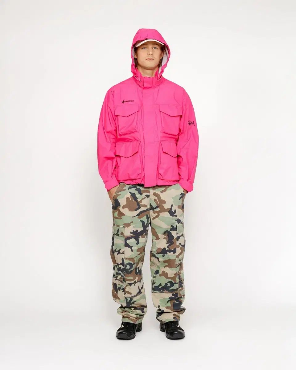 傷なし A STUSSY ステューシー GORE-TEX ゴアテックス M65 ジャケット S