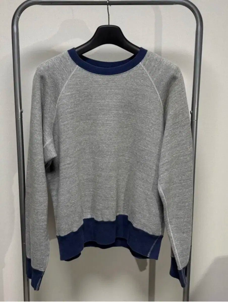 アプレッセ 23fw ヴィンテージ スウェットシャツ グレー 3