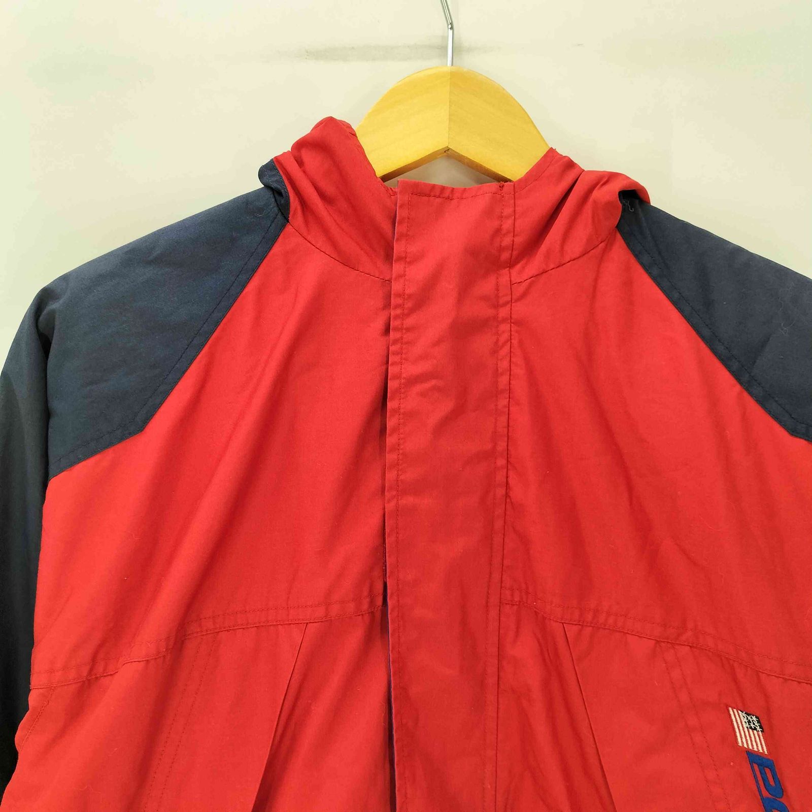 刺繍 八の字ジップ