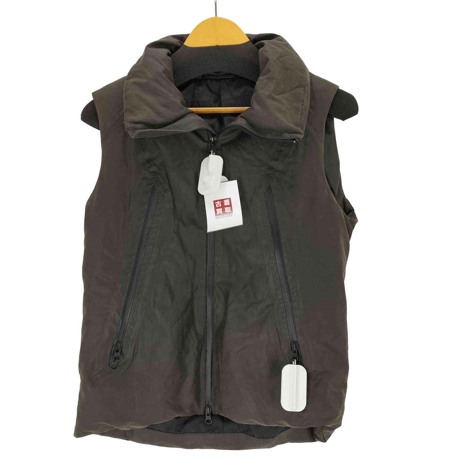 アタッチメント ATTACHMENT コーティング加工 ダウンベスト メンズ 2