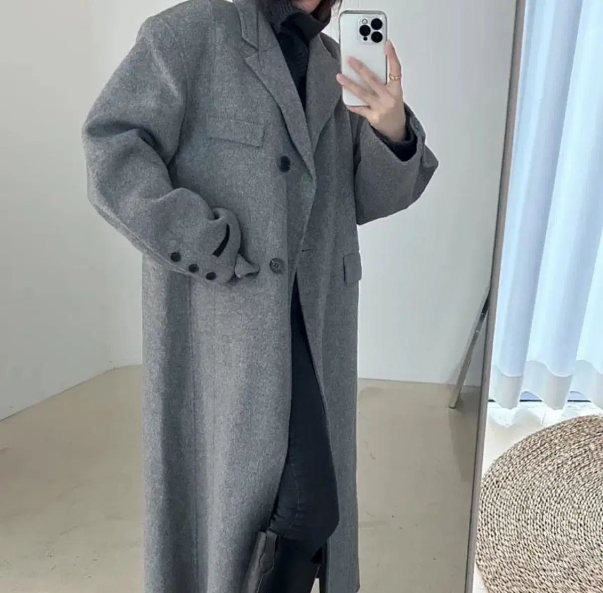 ロング ハンドメイドコート