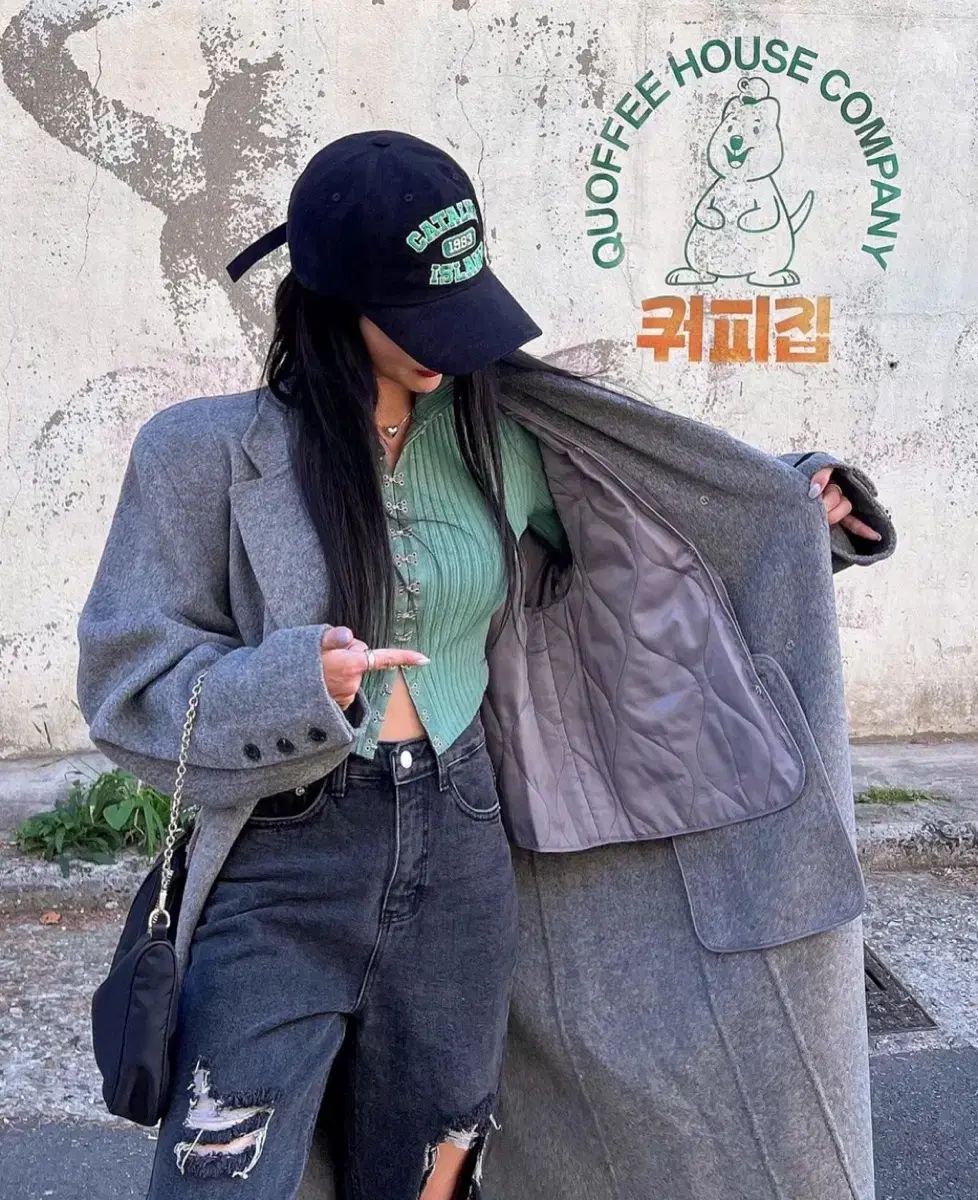 ロング ハンドメイドコート