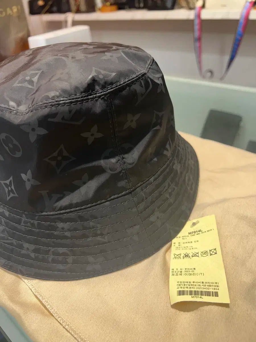  ルイヴィトン モノグラム リバーシブル バケットハット 帽子 バケットハット ハット
