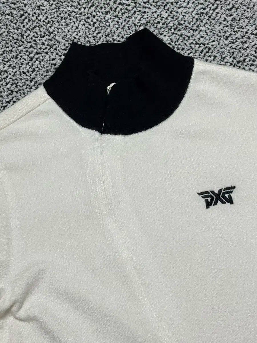 PXG レディース ゴルフ ニット ハーフジップ