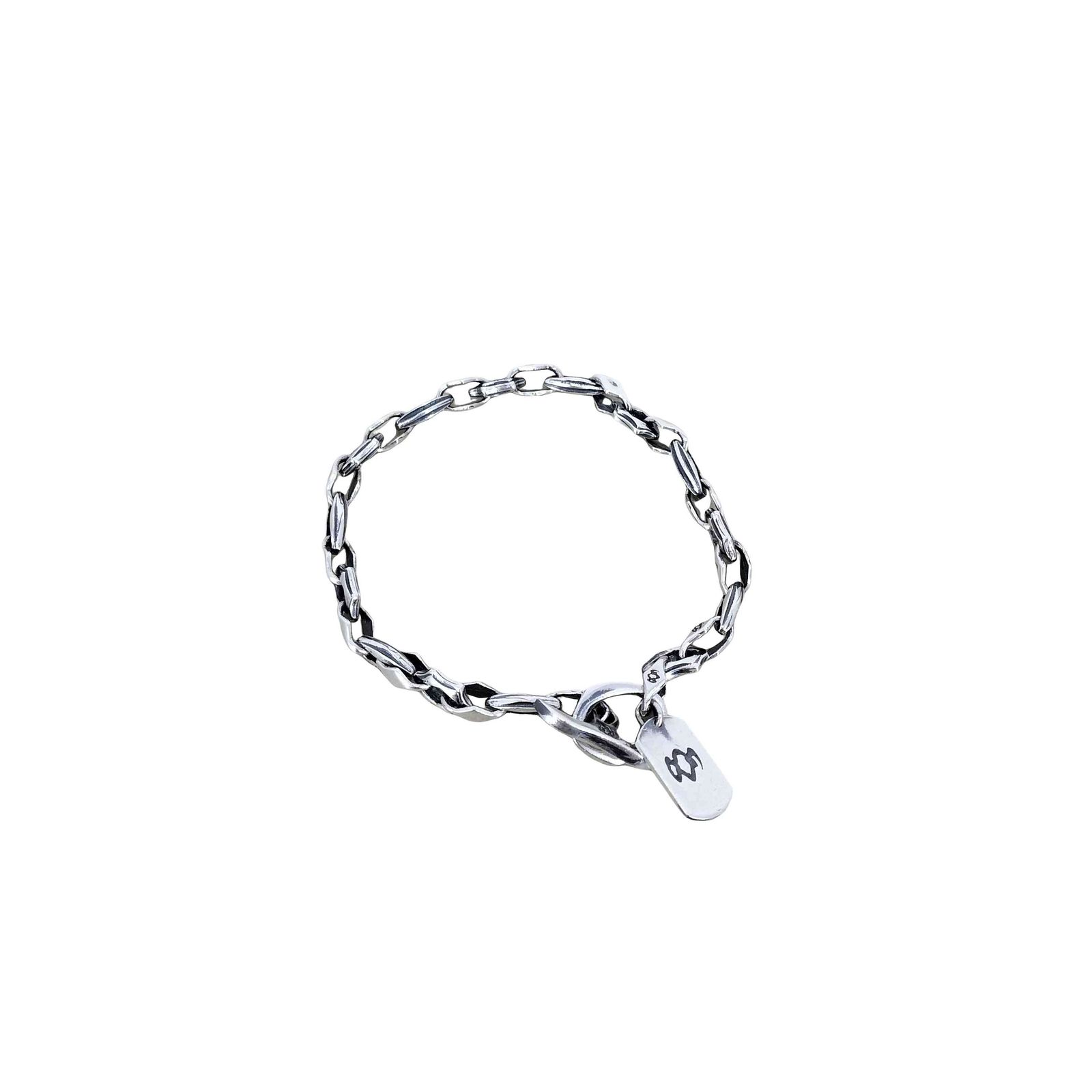 ヨウジヤマモト Yohji Yamamoto SILVER 950 GOTHIC CHAIN BRACELET メンズ 表記無