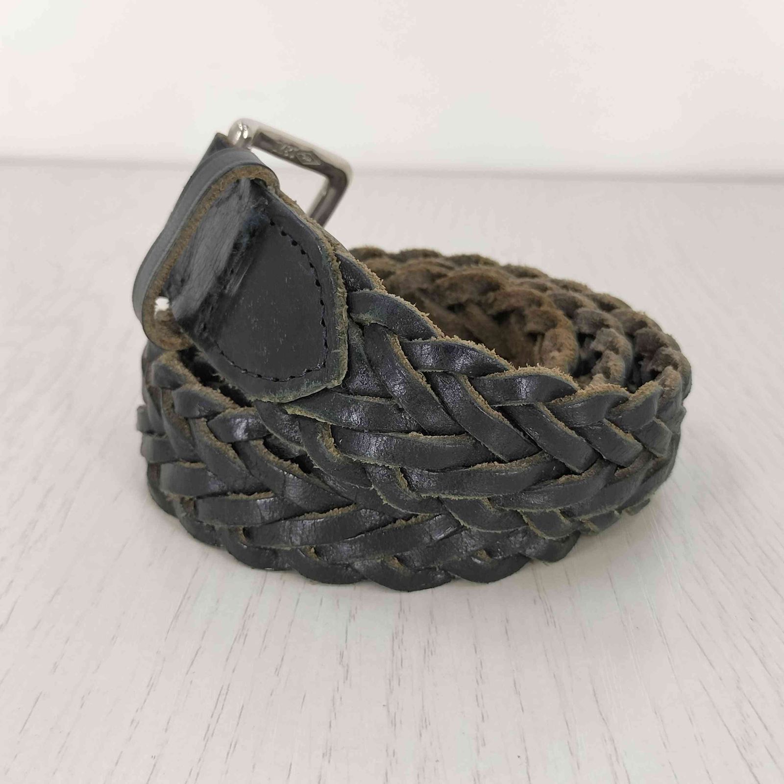 ホワイトハウスコックス Whitehouse Cox レザーメッシュベルト メンズ 30 75