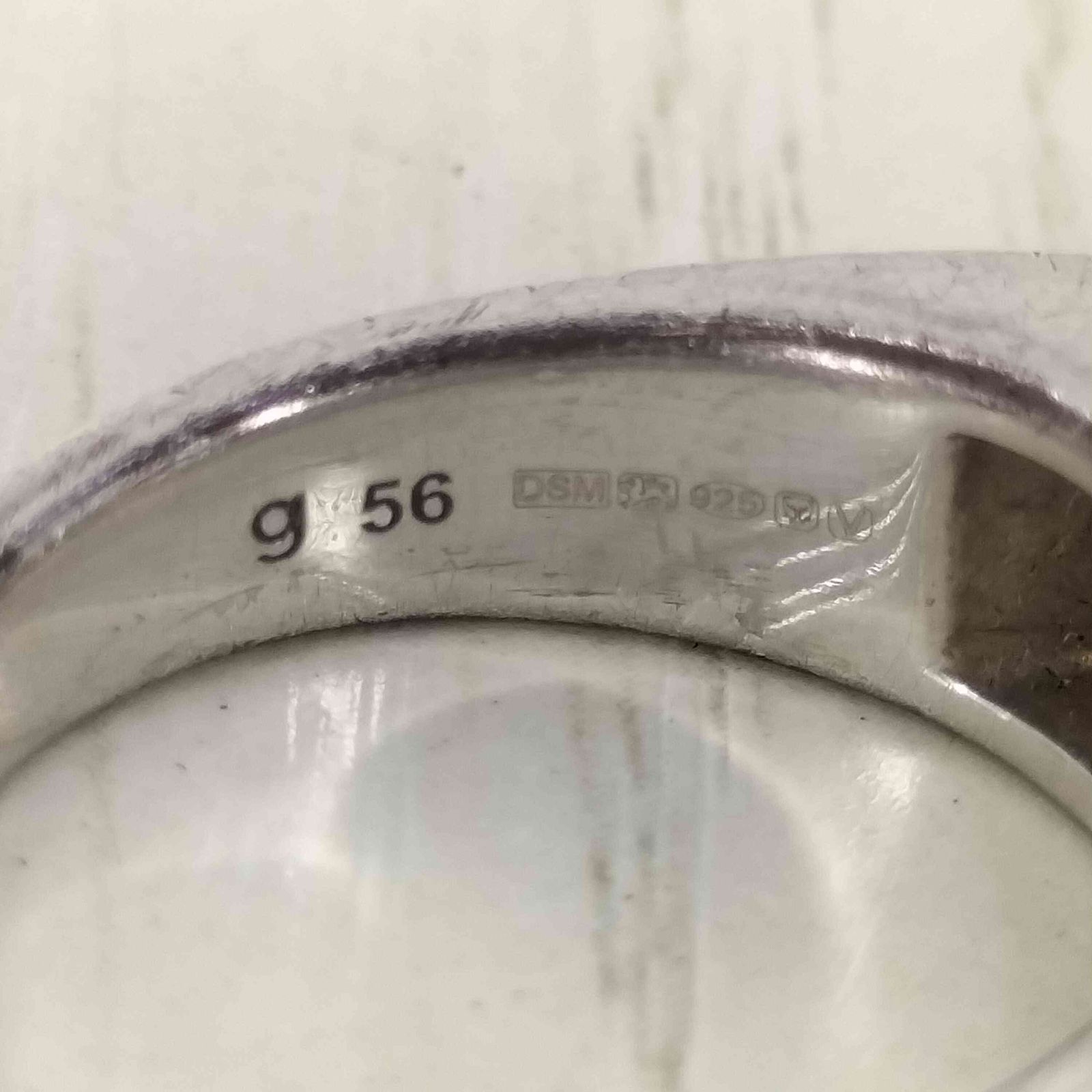  トムウッド TOMWOOD Peaky Ring Green Marble メンズ 15号 リング 指輪 アクセサリー