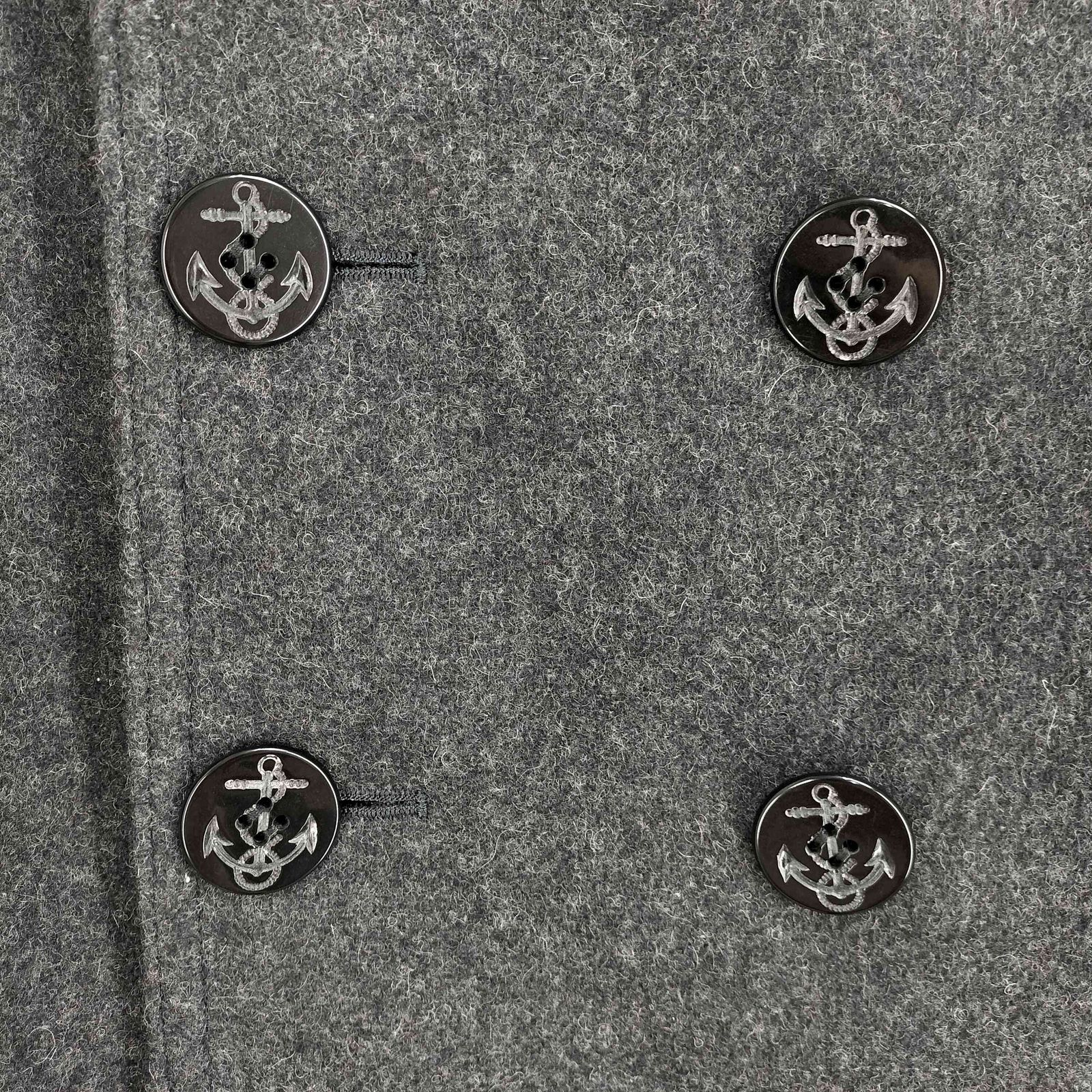 ユーズドフルギ 古着 United Carr by BUZZ RICKSONS ウール Pコート メンズ US 42 KANDAIZUMI_COM