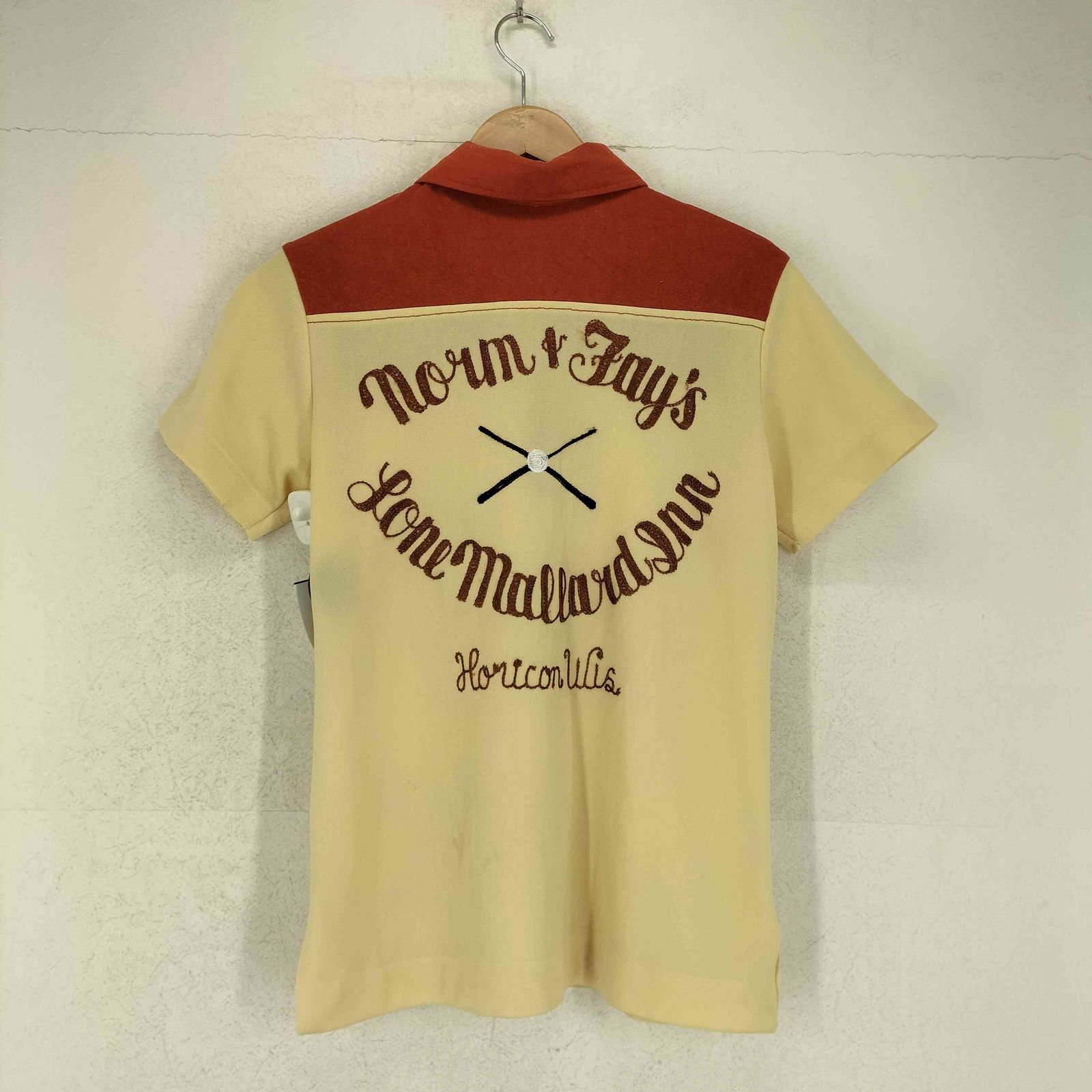 キングルイ King louie 70s パイル切替ハーフジップシャツ メンズ 34