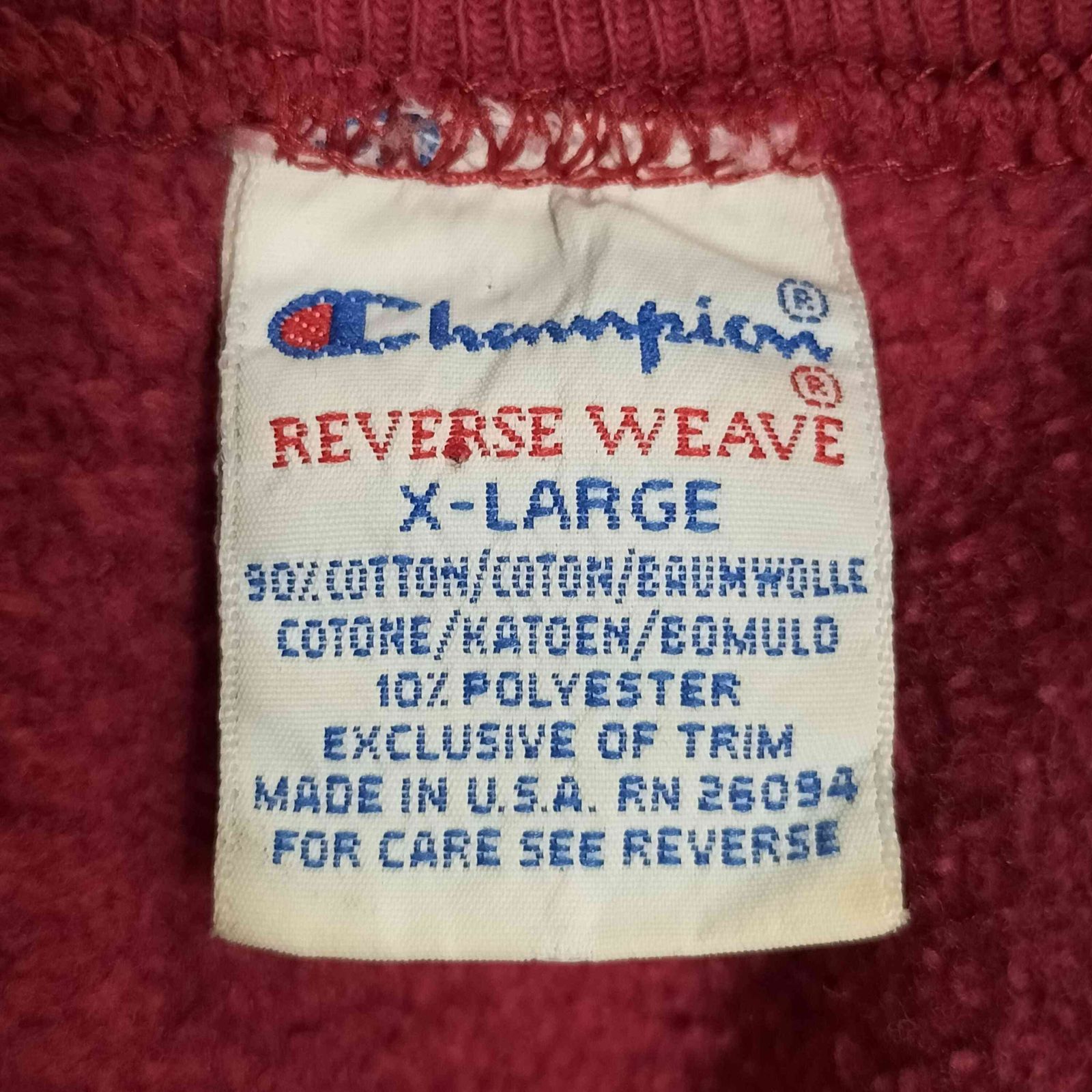 クルーネックスウェット