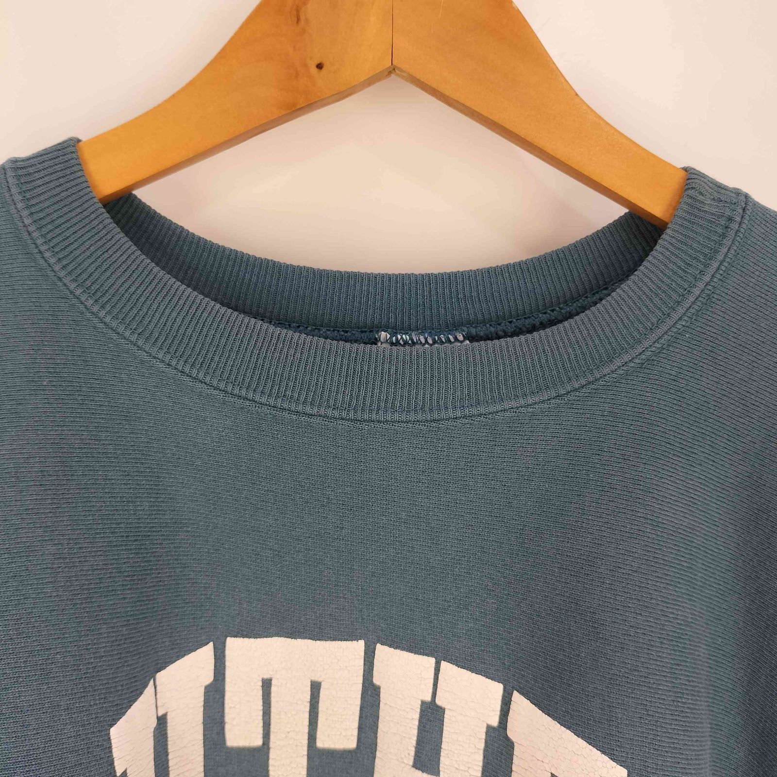 チャンピオン Champion 90 S 刺繍タグ REVERSEWEAVE LUTHER ラバープリント クルーネックスウェット メンズ import L トレーナー スウェット トップス メンズ