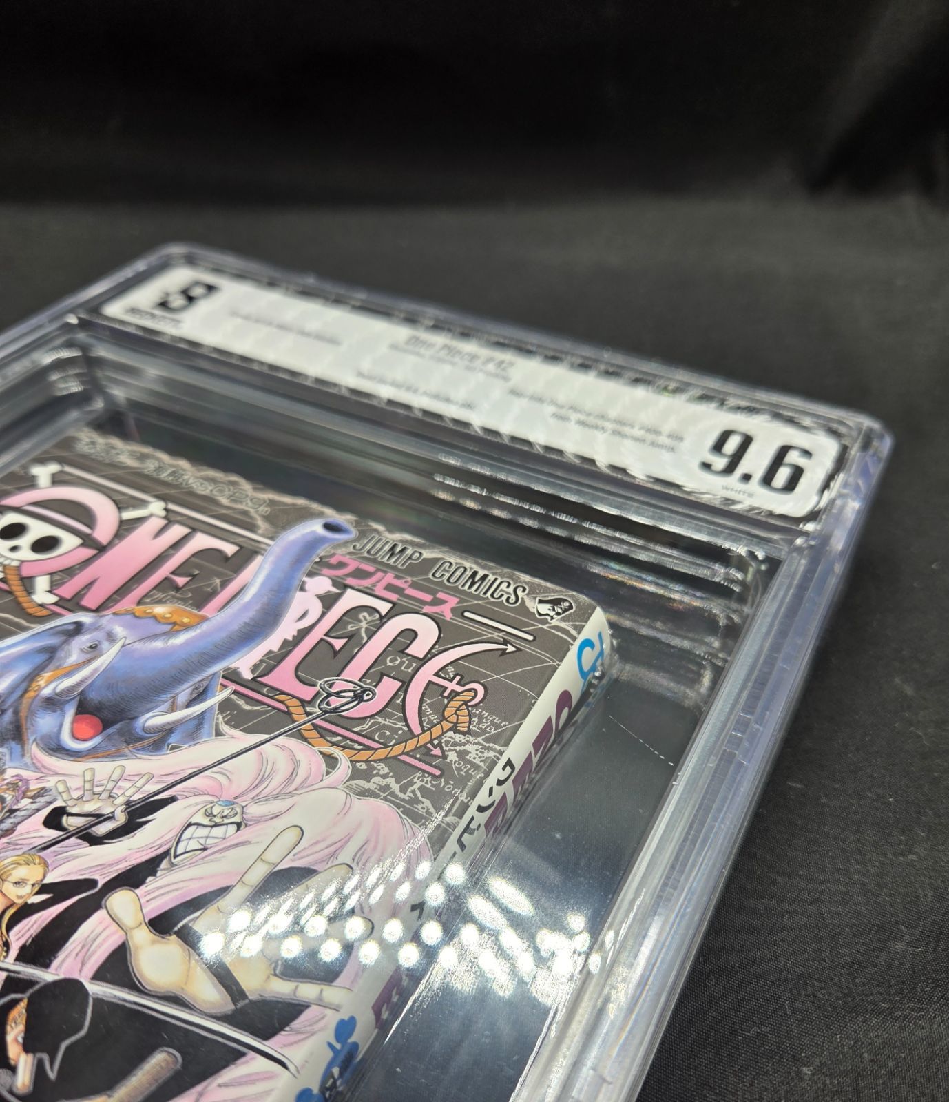 BGS 9.6 ONE PIECE ワンピース 42巻 Vol.42 初版 1 st Printing 帯付き Obi Beckett Graded Manga Book 2006年 鑑定済 漫画 尾田栄一郎 Eiichiro Oda Collector