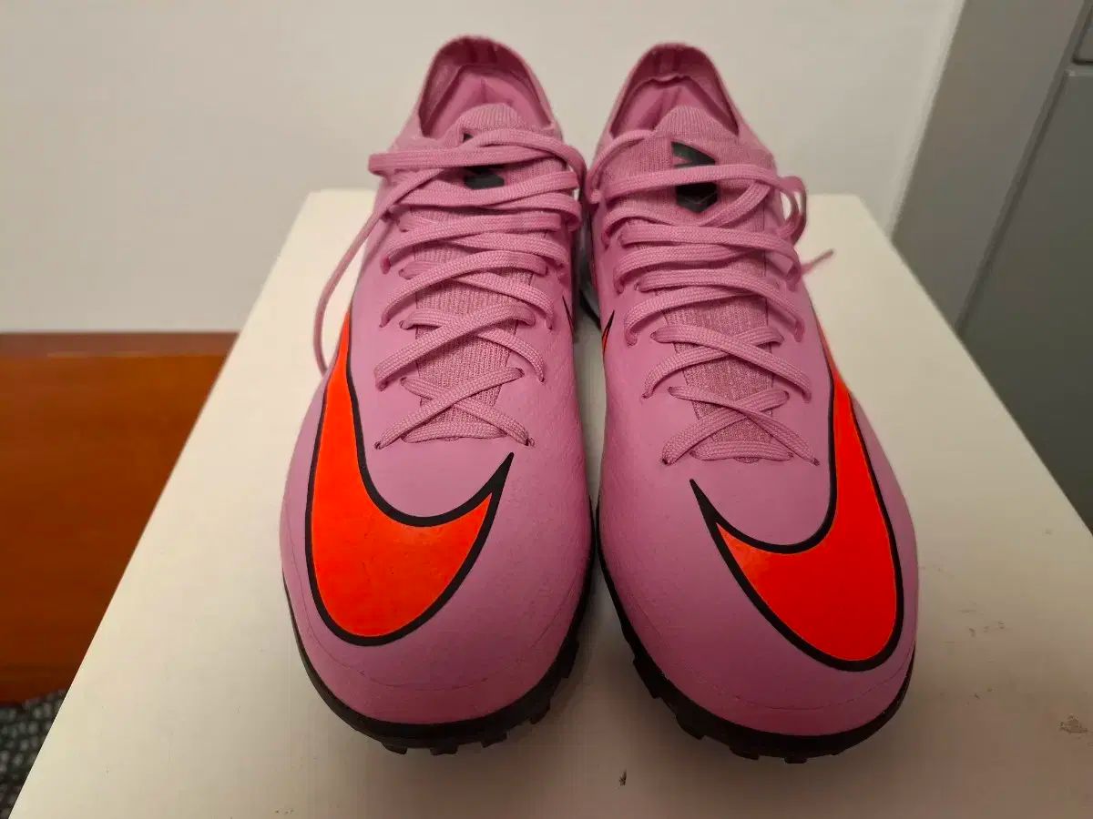 15分着用 NIKE ズーム マーキュリアル ベイパー 16 プロ TF ピンク 270